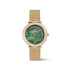 Daniel Wellington DW00100824 ženski sat Crystalline Bezel Gold Tone Mesh Band Green Mother of Pearl Dial 32mm