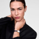 Daniel Wellington DW00100865 ženski sat Quadro Gold Tone Roman Numerals Cobalt Blue kazaljke Black kožni kaiš 20mm