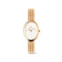 Daniel Wellington DW00100883 ženski sat Juliette Oval Rose Gold Tone pletena mrežasta narukvica Sunray Dial 20mm