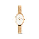 Daniel Wellington DW00100883 ženski sat Juliette Oval Rose Gold Tone pletena mrežasta narukvica Sunray Dial 20mm