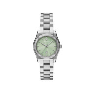 Emporio Armani AR11656 ženski sat Federica Silver Tone Stainless Steel Pistachio Green Dial 32mm