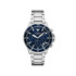 Emporio Armani AR11681 muški sat World Explorer Solar Chronograph Silver Stainless Steel Sapphire Crystal Blue Sunray Dial 43mm