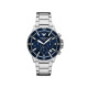 Emporio Armani AR11681 muški sat World Explorer Solar Chronograph Silver Stainless Steel Sapphire Crystal Blue Sunray Dial 43mm