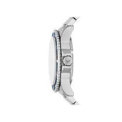 Emporio Armani AR11697 muški sat World Explorer Solar Stainless Steel Sapphire Crystal Sunray Marine Blue Dial 42mm