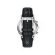 Emporio Armani AR11820 muški sat Archetipo Chronograph Black Sunray Dial 43mm Black kožni kaiš Dress Watch
