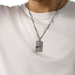Emporio Armani EGS3167040 muška ogrlica Silver Stainless Steel