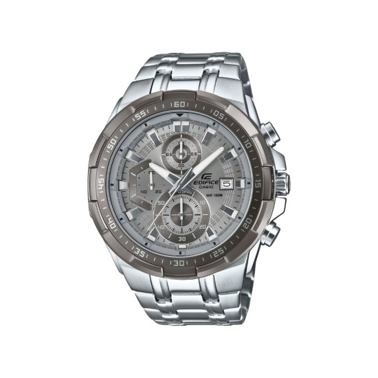 Casio Edifice EFR-539DE-8AV muški sat Strong Chronograph XL Ice Gray Dial 10ATM