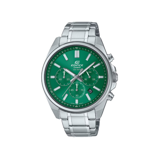 Casio Edifice EFV-650D-3A muški sat Chronograph Compact Size Fresh Green Dial 10ATM