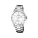 Festina F20024/2 muški sat CLASSICS Swiss Made Silver Stainless Steel Sapphire Crystal Sunray White Dial 41mm