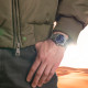 Festina F20073/2 muški sat Dune Swiss Made Silver Stainless Steel Sapphire Crystal Deep Blue Dial 40mm 10ATM