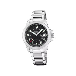 Festina F20081/4 muški sat Swiss Made Field Set sa tri kaiša Sapphire Crystal Black Dial 42mm 10ATM