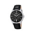 Festina F20426/3 muški sat Classics Silver Stainless Steel kožni kaiš Black Dial 43mm