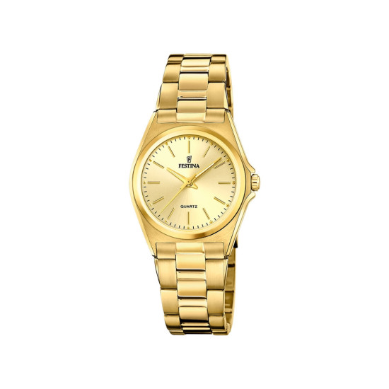 Festina F20557/3 ženski sat Classics Gold Ton Stainless Steel Champagne Dial Edition 31mm