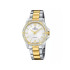Festina F20594/1 ženski sat BOYFRIEND Classic Style Zirconia Two Tone Silver Gold Stainless Steel White Dial 34mm