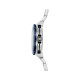 Festina F20724/1 muški sat Chrono Bike Chronograph Silver Stainless Steel Light Blue Detail White Dial 45mm 20ATM