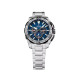 Festina F20724/2 muški sat Chrono Bike Chronograph Silver Stainless Steel Deep Blue Dial 45mm 20ATM