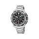 Festina F20724/7 muški sat Chrono Bike Chronograph Silver Stainless Steel Black Dial 45mm 20ATM