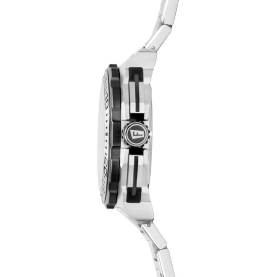Festina F20724/7 muški sat Chrono Bike Chronograph Silver Stainless Steel Black Dial 45mm 20ATM