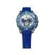 Festina F20725/4 muški sat Chrono Bike Chronograph Blue Silicone White Dial 45mm Red Detail 20ATM