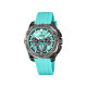Festina F20726/2 muški sat Chrono Bike Chronograph Turquoise Silicone Turquoise Dial 45mm 20ATM