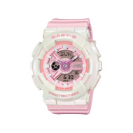 BABY-G BA-110PD-4A ženski sat G-Shock Mini Pover Edition Cute Pastel Pink Metalic Detail 10ATM