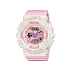 BABY-G BA-110PD-4A ženski sat G-Shock Mini Pover Edition Cute Pastel Pink Metalic Detail 10ATM