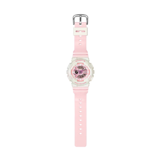 BABY-G BA-110PD-4A ženski sat G-Shock Mini Pover Edition Cute Pastel Pink Metalic Detail 10ATM