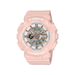 BABY-G BA-110XRG-4A ženski sat G-Shock Mini Pover Edition Soft Peach 10ATM