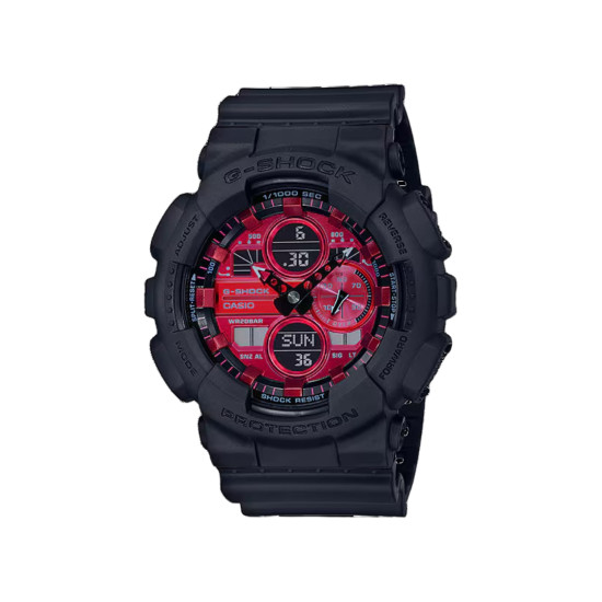 G-SHOCK GA-140AR-1A muški sat Analog-Digital Sport Fuchsia Color Dial 20ATM