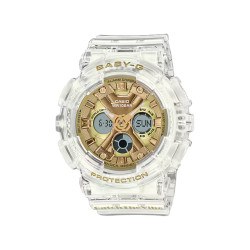 BABY-G BA-130CVG-7A ženski sat G-Shock Mini Pover Edition Transparent Gold Tone Dial 20ATM