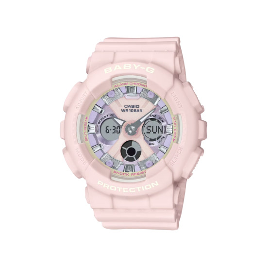 BABY-G BA-130WP-4A ženski sat G-Shock Mini Pastel Pink Color Matte Finish 10ATM