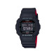 G-SHOCK DW-5600HR-1 unisex Bestseller Digital Square Case Black Matte Finish & Red detail 20ATM