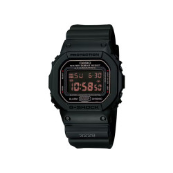 G-SHOCK DW-5600MS-1 unisex Bestseller Digital Square Case Black Matte Finish 20ATM