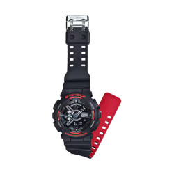 G-SHOCK GA-110HR-1A muški sat Analog-Digital Black & Red Bi-Color Edition Matte Finich 20ATM