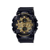 G-SHOCK GA-140GB-1A1 muški sat Analog-Digital Sport Black Glossy Finish Gold Tone Dial 20ATM