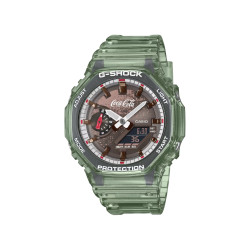 G-SHOCK GA-2100CC-3A unisex Octagon Case All Green Transparent Coca Cola Limited Edition 20ATM