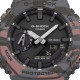 G-SHOCK GA-2100CM-8A unisex Octagon Case All Black Matte Finish Camouflage 20ATM