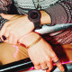 G-SHOCK GA-2100K-5A unisex Octagon Case Futuristic Nightlife All Brown Matte Finish Transparent Neon Red detail 20ATM