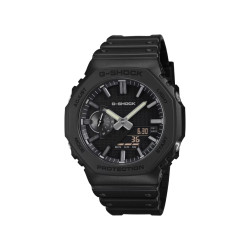 G-SHOCK GA-2100LXB-1A unisex Luxe Black Premium Octagon Case All Black Matte Finish 45mm 20ATM