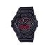 G-SHOCK GA-700BBR-1A muški sat Power Tough XL Black Matte Finish Ruby Red detail 20ATM
