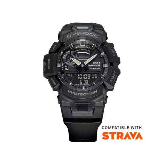 G-SHOCK GBA-900-1A muški sat G-SQUAD Vital Bright Series Fitness Bluetooth® All Black 20ATM
