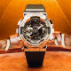 G-SHOCK GM-110-1A muški sat G-Steel Fusion Premium Luxury Black Silver detail 20ATM