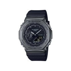 G-SHOCK GM-2100BB-1A unisex Octagon Metal Frame All Black Light and Strong 20ATM