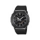 G-SHOCK GM-2100LXB-1A unisex Luxe Black Premium Octagon Metal Frame All Black Light and Strong 44mm 20ATM