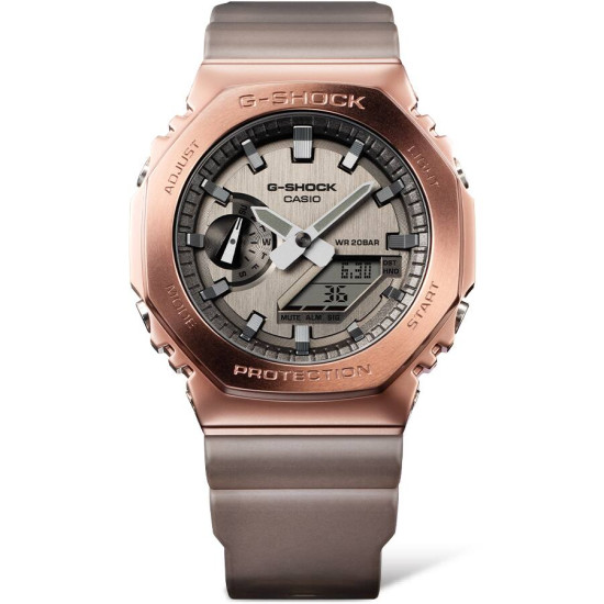 G-SHOCK GM-2100MF-5A unisex Octagon Metal Frame Midnight Fog Edition Light and Strong 20ATM