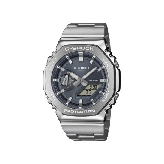 G-SHOCK GM-B2110D-8A unisex Premium Octagon Full Metal Graphite Dial 20ATM