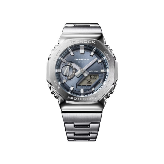 G-SHOCK GM-B2110D-8A unisex Premium Octagon Full Metal Graphite Dial 20ATM