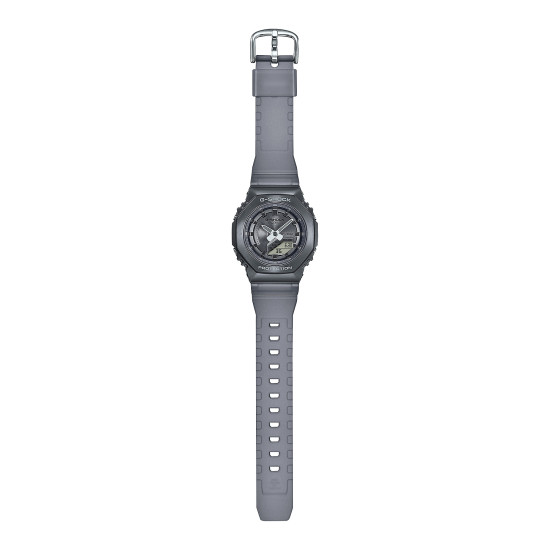G-SHOCK GM-S2100MF-1A ženski sat Octagon Lady Metal Frame All Black Graphite 20ATM