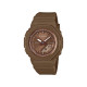 G-SHOCK GMA-P2110B-5A ženski sat Octagon Lady Analog-Digital Chocolate Brown Monochromatic Matte Finish 40mm 20ATM