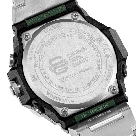 G-SHOCK GST-B1000D-3A muški sat Premium Business Casual Urban Minimal Deep Green Dial 20ATM